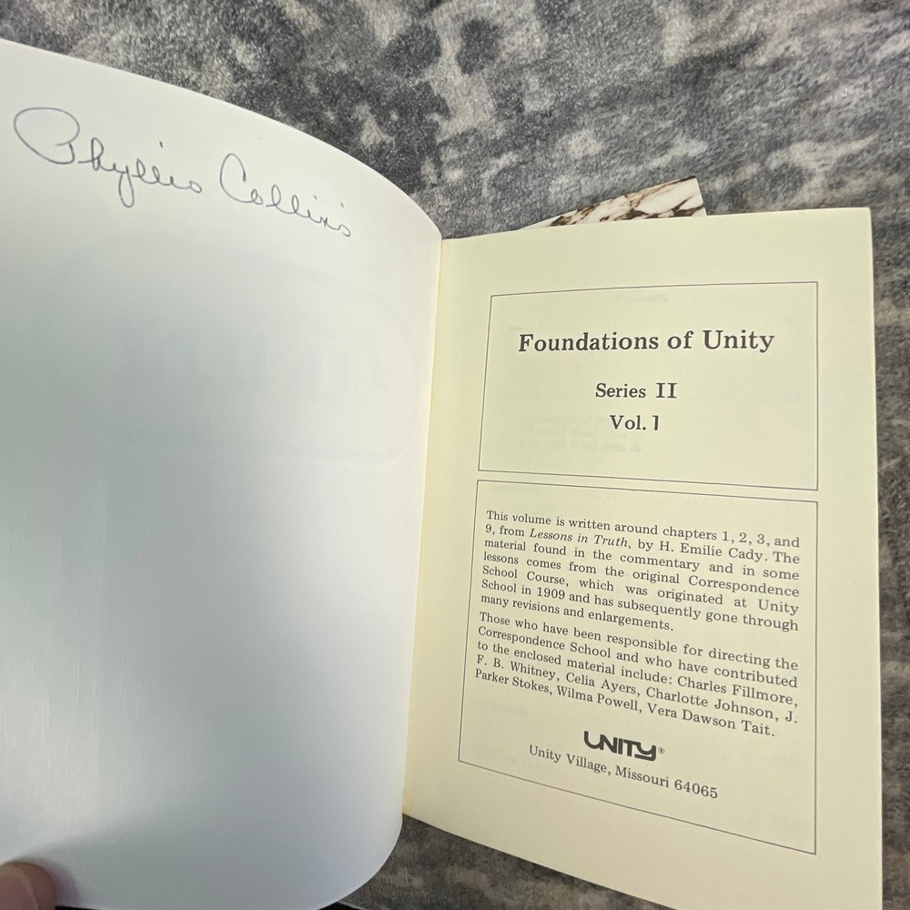 Unity Foundations of Unity Series Two Vol 1-3‎ Home Study Course Set - Picture 12 of 15